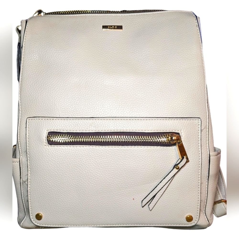 Aldo Ivory large backpack